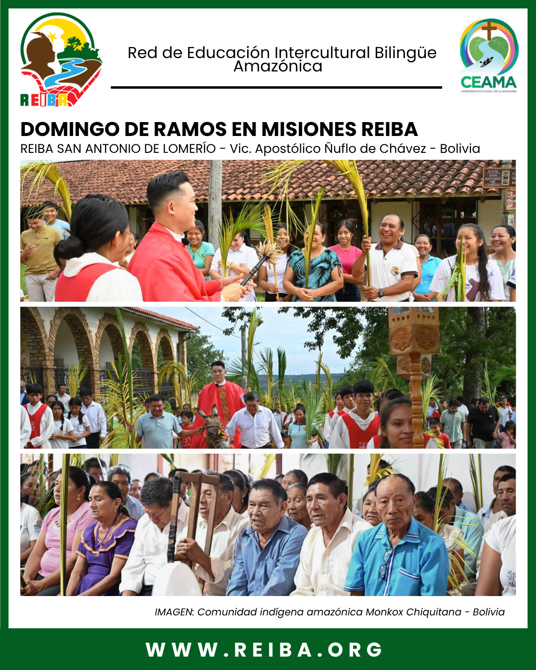DOMINGO DE RAMOS EN MISIONES REIBA